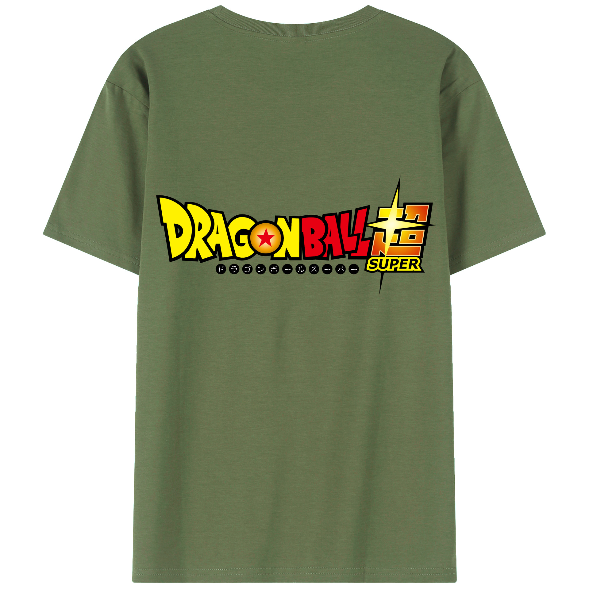 （画像用） ドラゴンボール DRAGON BALL 綿100％ メンズ半袖Tシャツ（バックプリント） 通気性